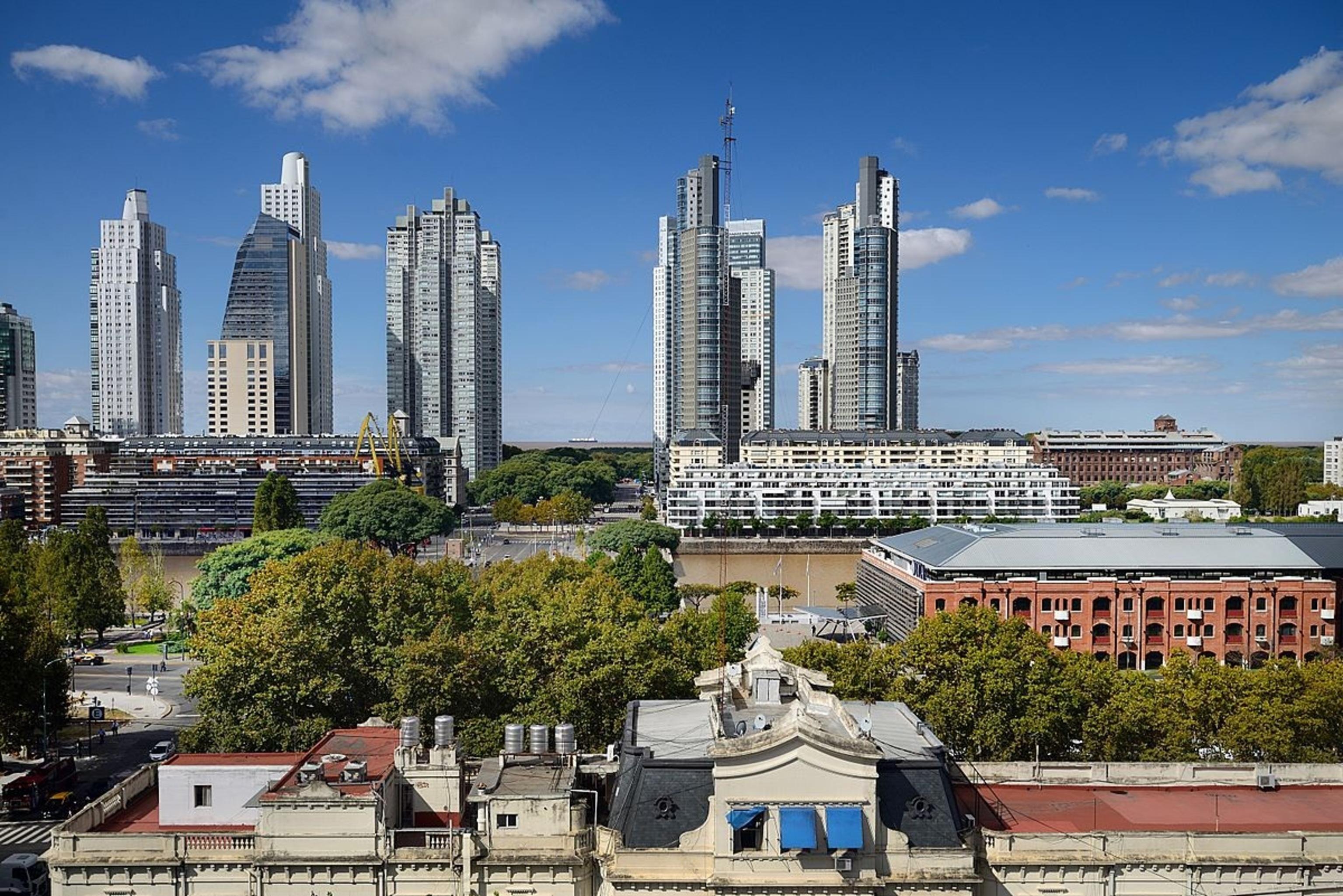Pleno Madero Hotell Buenos Aires Exteriör bild